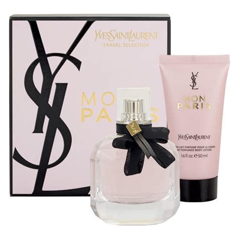 ysl paris set|mon Paris body lotion 50ml.